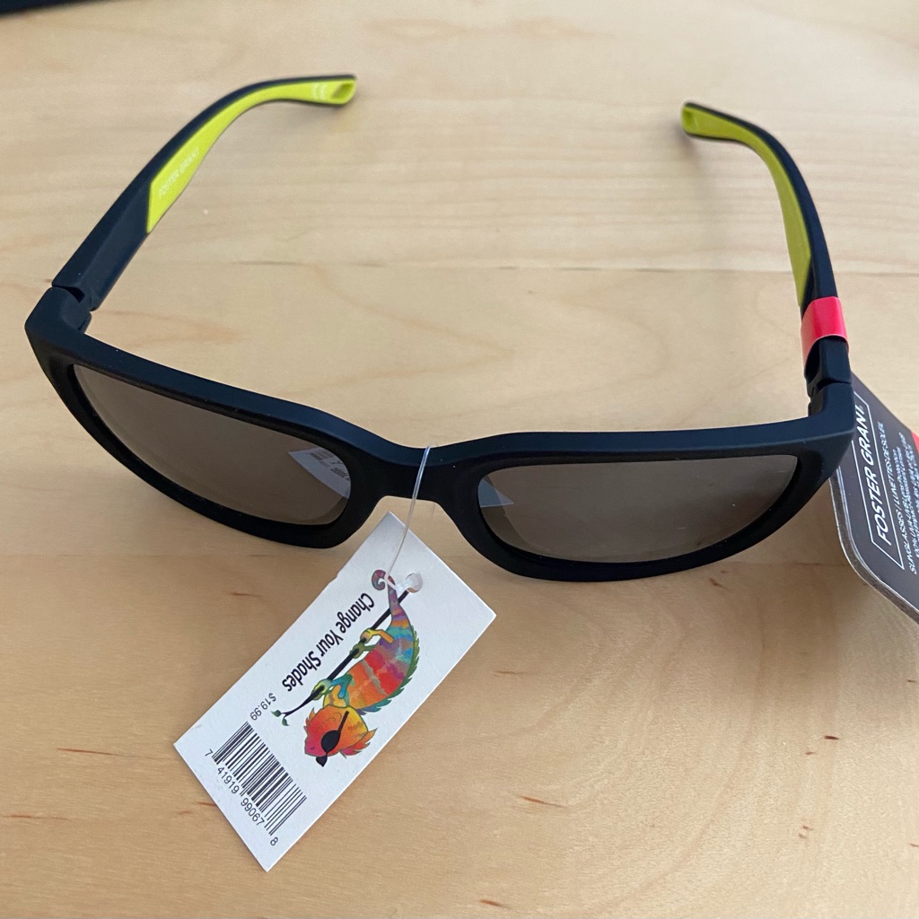 Brand New Foster Grant Active Sport Sunglasses Blk